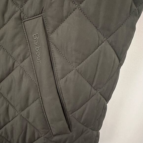 Barbour Men's Dark Green Quilted Vest Size 2XL - Picture 4 of 8